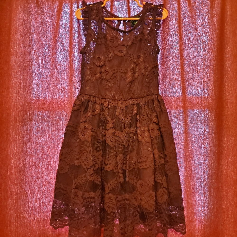 Burgundy Holiday Dress